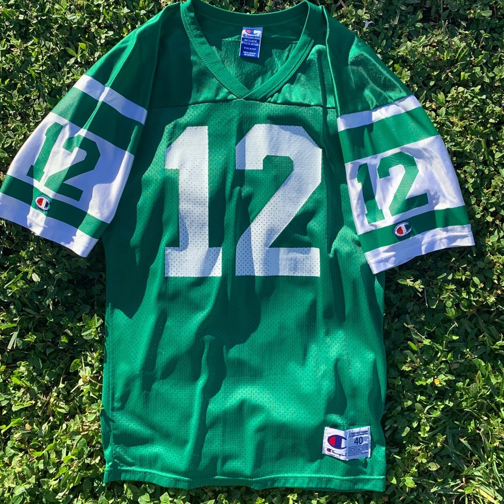 Vintage 90s jets champion joe Namath jersey nfl m